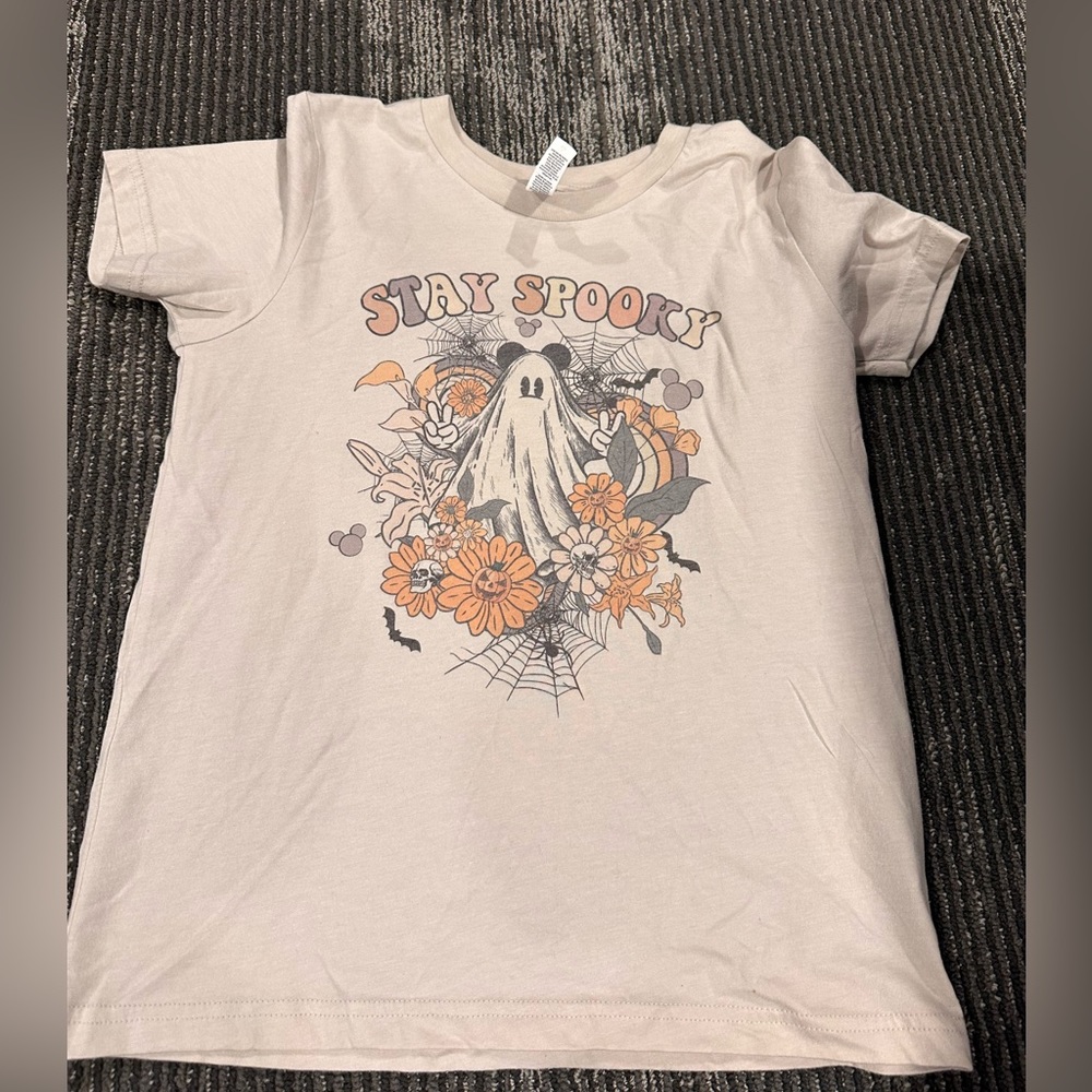 Disney, Halloween, Mickey, “Stay Spooky” shirt, kids large